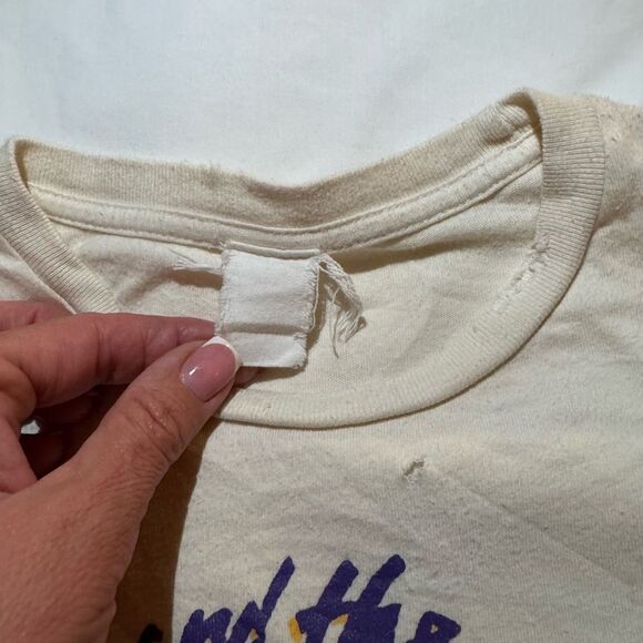 Vintage Concert Tee Prince and the Revolution World Tour 1985 RARE - Picture 4 of 8